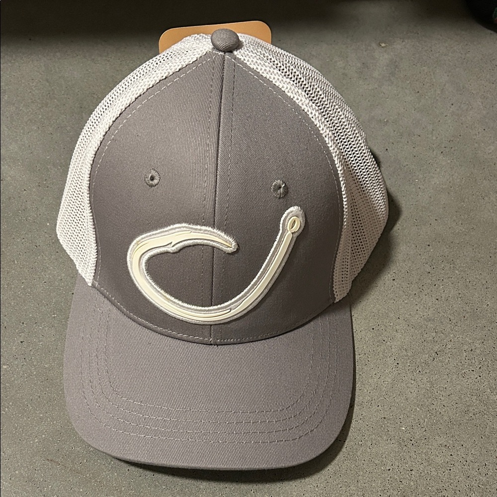 Gray Mesh Baseball Cap